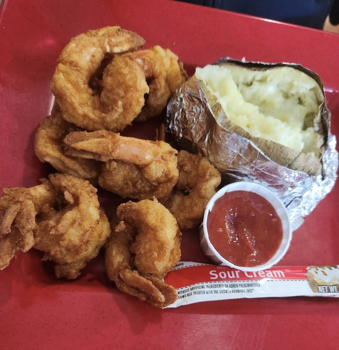 Fried Shrimp Dinner